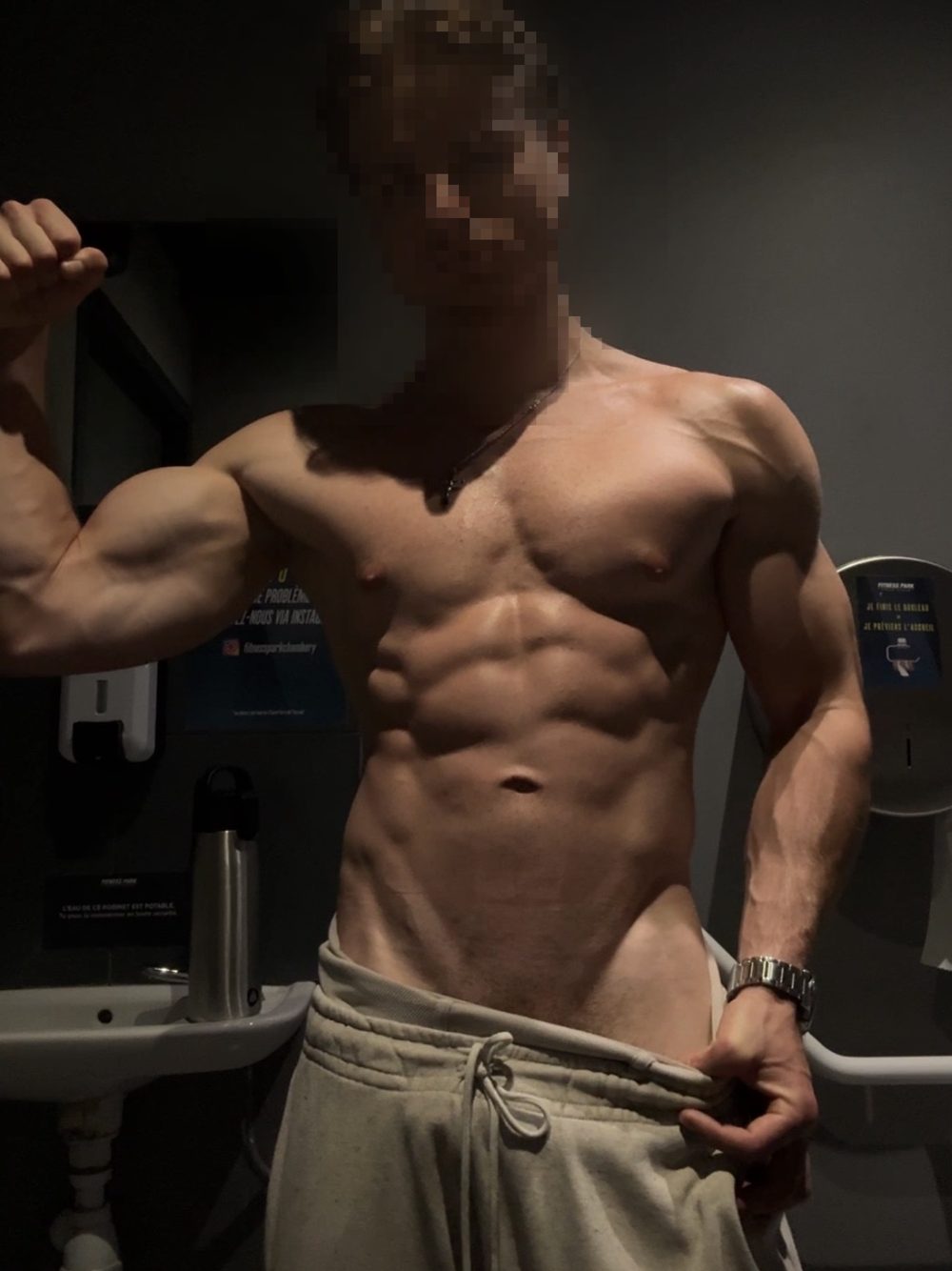 Mathieu après, 68 kg, sec